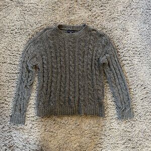 Gray American Eagle Sweater